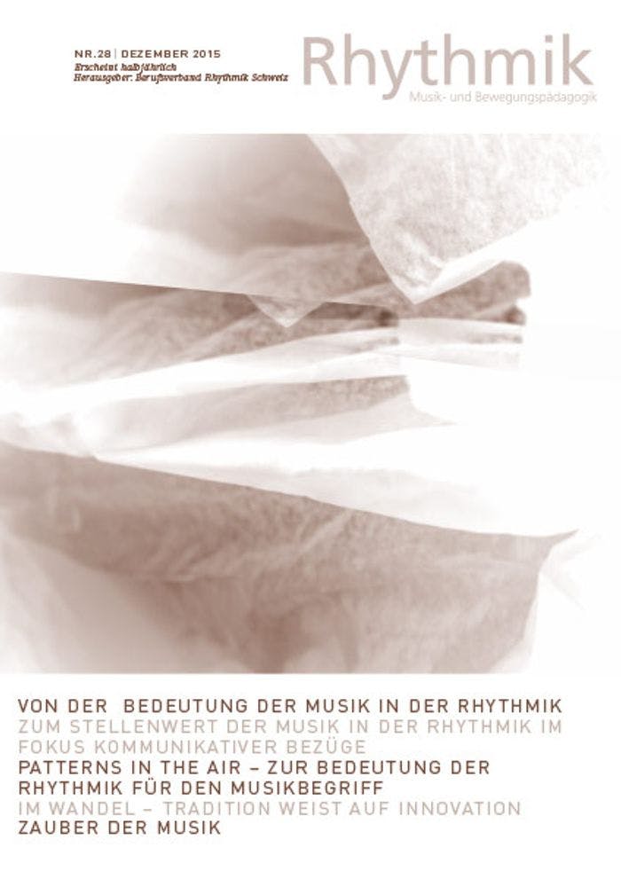 № 28 Über die Bedeutung der Musik in der Rhythmik